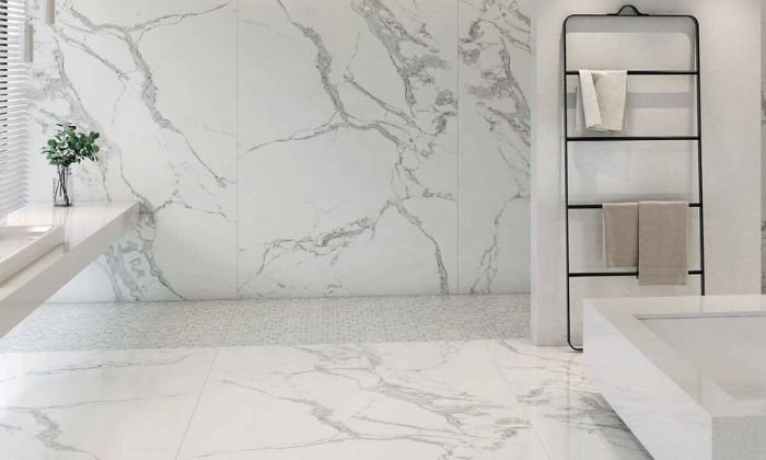 Straight Lay Marble Tiles