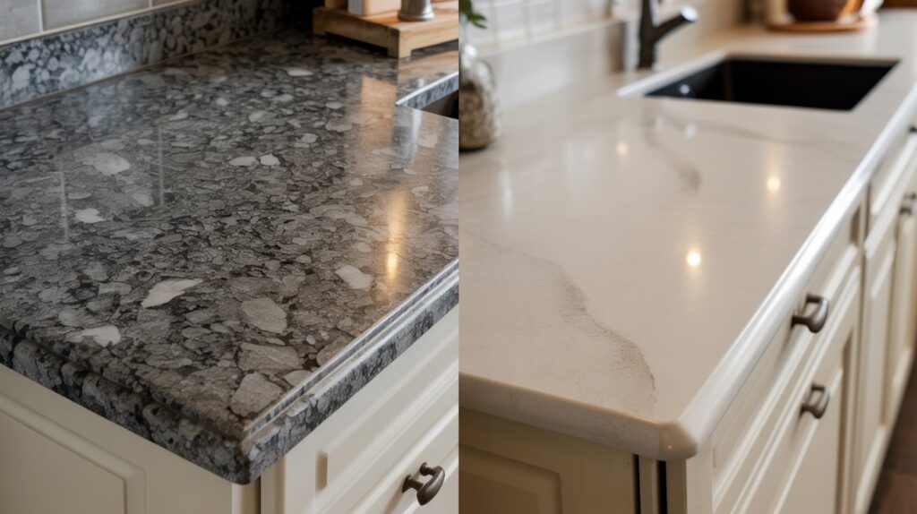 quartz vs granite countertops