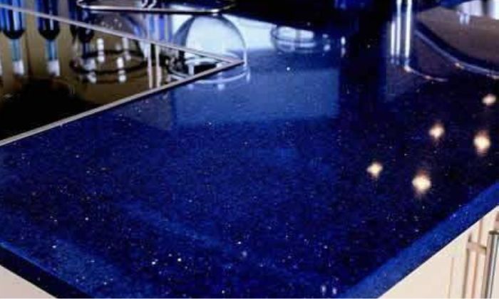 blue granite countertops
