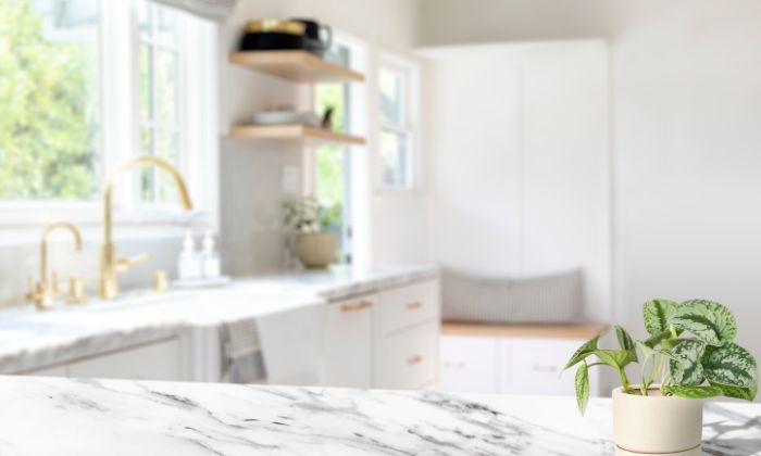 marble countertop