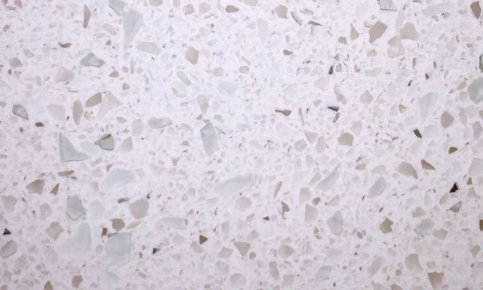 sparkling white quartz