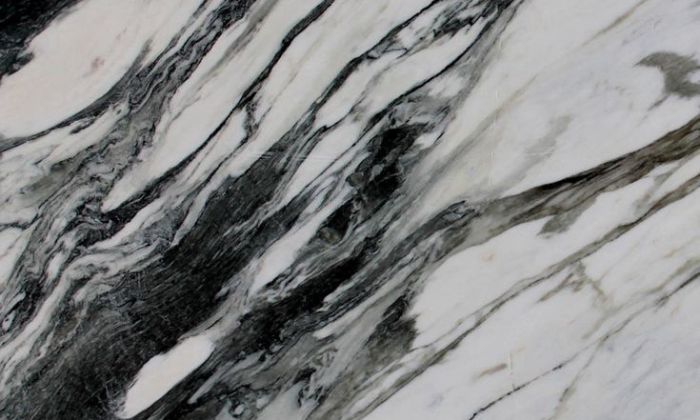 Calacatta Black and White Marble