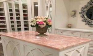 rose quartz countertops​