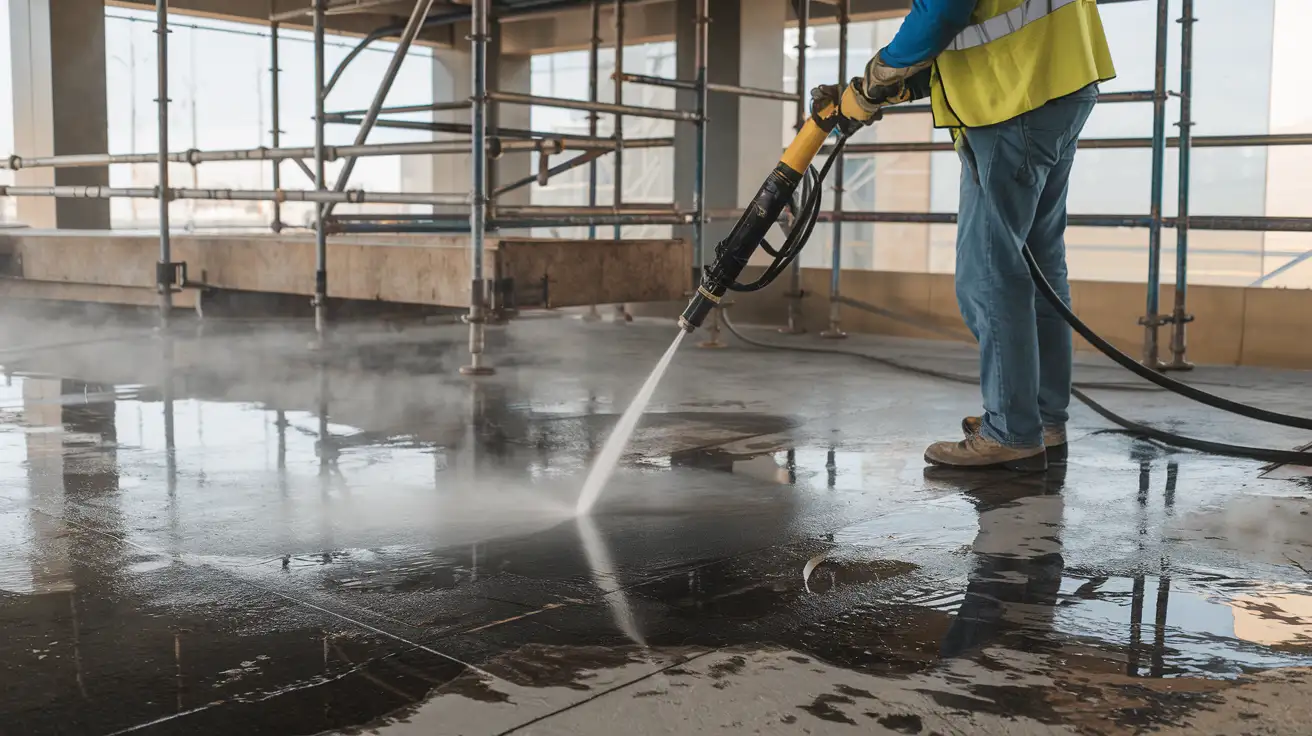 How to Clean Concrete Floor